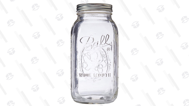 A humble mason jar, filled with water and a nut milk bag full of coarse coffee grounds, is a cheap and simple way to make cold brew. Just let it steep for 24 hours or so, then be sure to water down the concentrate when you’re ready to drink.